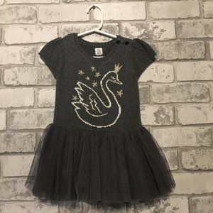 Gap Baby Girl's Swan Dress Size 18-24 Months